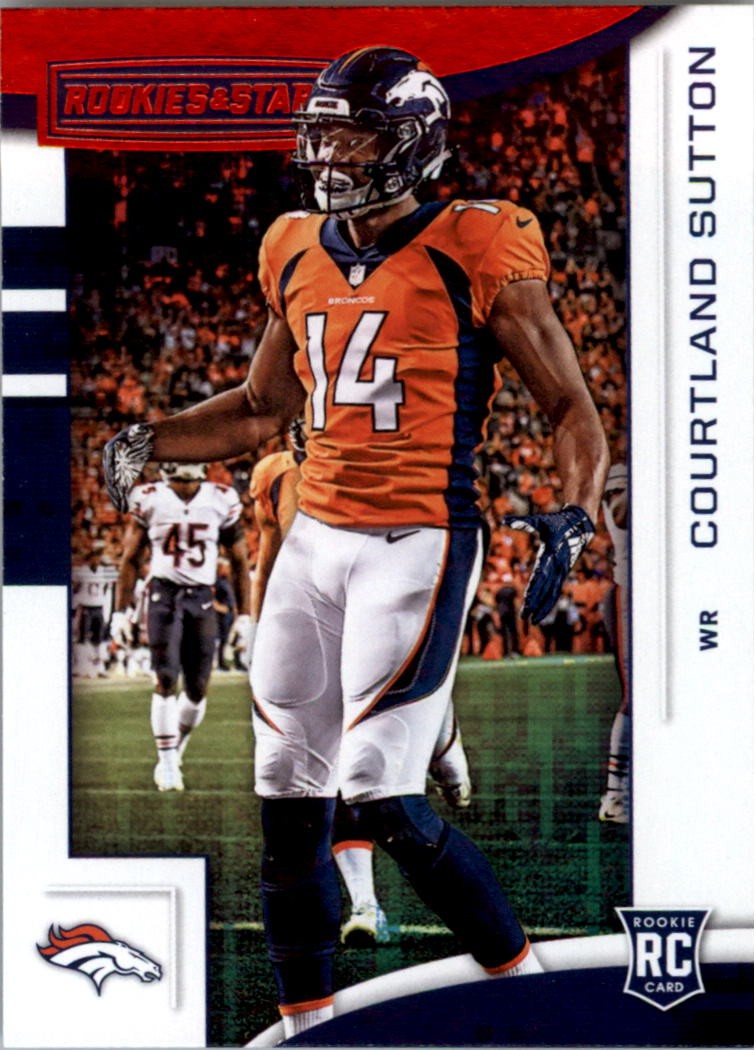 2018 Rookies and Stars Red #115 Courtland Sutton - FB