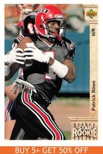 1992 Upper Deck #19 Patrick Rowe Cleveland Browns Football