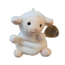Aurora Palm Pals Woolly Lamb 5in - NWT Stuffed Animal Plushie Toy