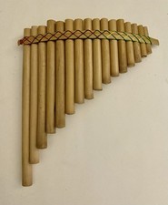 Pan Flute 16 Pipes Bamboo