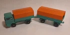 Matchbox Lesney No.1 & No.2 Mercedes Benz Truck and Trailer