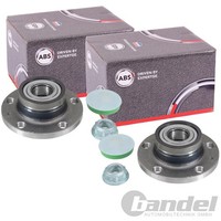 2X A.B.S. Radlager/Radnabe Mit ABS-RING Hinten Passend FüR Audi A1 A2 Seat Cordo