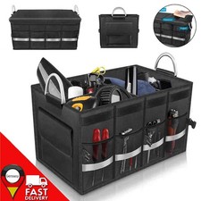 Kofferraumtasche Organizer Autobox Schwarze Auto Kofferraum Aufbewahrungsbox DE