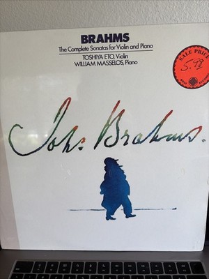 Rare Nonesuch 2-LP SEALED BRAHMS/Toshiya Eto  'Complete Sonatas Violin/Piano'