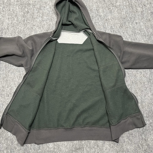 Mountain Hardwear Sudadera con Capucha Para Hombre Grande Gris Cremallera Completa Manga Raglán Bolsillos - Imagen 5 de 9