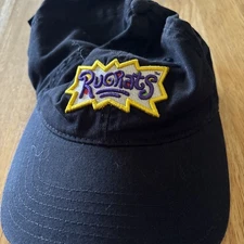 Rugrats Logo 2021 Nickelodeon Viacom International Strap Black Cap Hat Rare