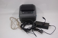 Zebra GK420D Ethernet Direct Thermal Label Printer w/ USB Cable and Power Supply