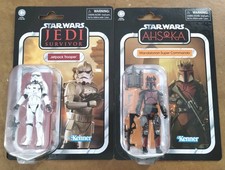 Star Wars Vintage Collection Mandalorian Super Commando Ahsoka 9 JEDI Jetpack Tr