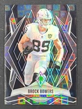 2025 Panini Phoenix black pandora 1/1 Brock Bowers #146 Raiders