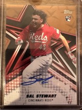 2026 Topps Series 1 - Baseball Stars Autographs Sal Stewart #BSA-SST Gold /50 RC