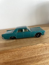 Vintage Matchbox Lesney Lincoln Continental Auto blau