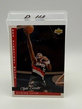 Clyde Drexler 1993-94 Upper Deck #238 NBA Signature Moves Portland Trailblazers