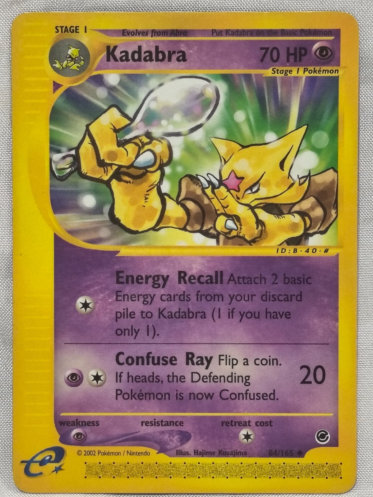 Kadabra 084/165 Expedition Base Set Regular