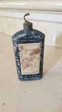 Latta polvere sparo vintage francese vecchia scatola Antica lattina