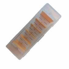 2 Pack Cable Organizer Storage Box with 16 Cable Ties Clear Phone Charger Organi