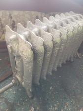 Victorian Radiator Cast Iron Home Heating Vintage Antique