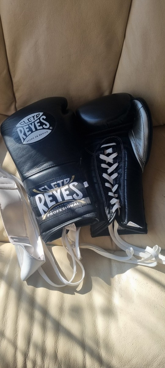 Black Cleto Reyes Gloves Lace Up Cleto Reyes 14oz Boxing Gloves