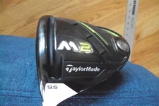 Lefty Taylormade M2 9.5 deg driver Kai'Li 60g stiff 45" w/headcover midsize grip