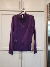 NWT Lululemon Define Jacket Dark Court Purple Size 0 Not Cropped Sold out
