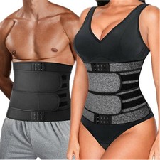 Waist Trainer Women Corset Sauna Sweat Weight Loss Body Shaper Yoga Workout Belt