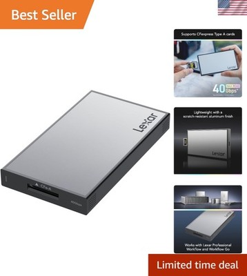 Durable Aluminum CFexpress Reader with 1650MB/s Writes - Maximize Workflow