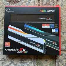 128GB 2 x 64GB G.SKILL Trident Z5 Neo RGB PC RAM DDR5 6000 - SHIPS TODAY