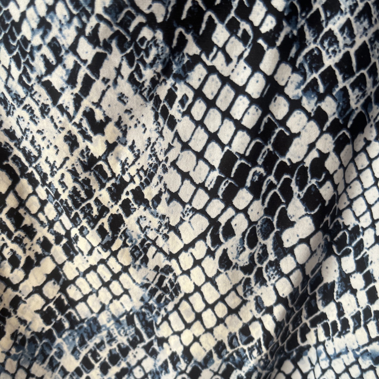 Calvin Klein Women's Python snake Print Blue  One… - image 8