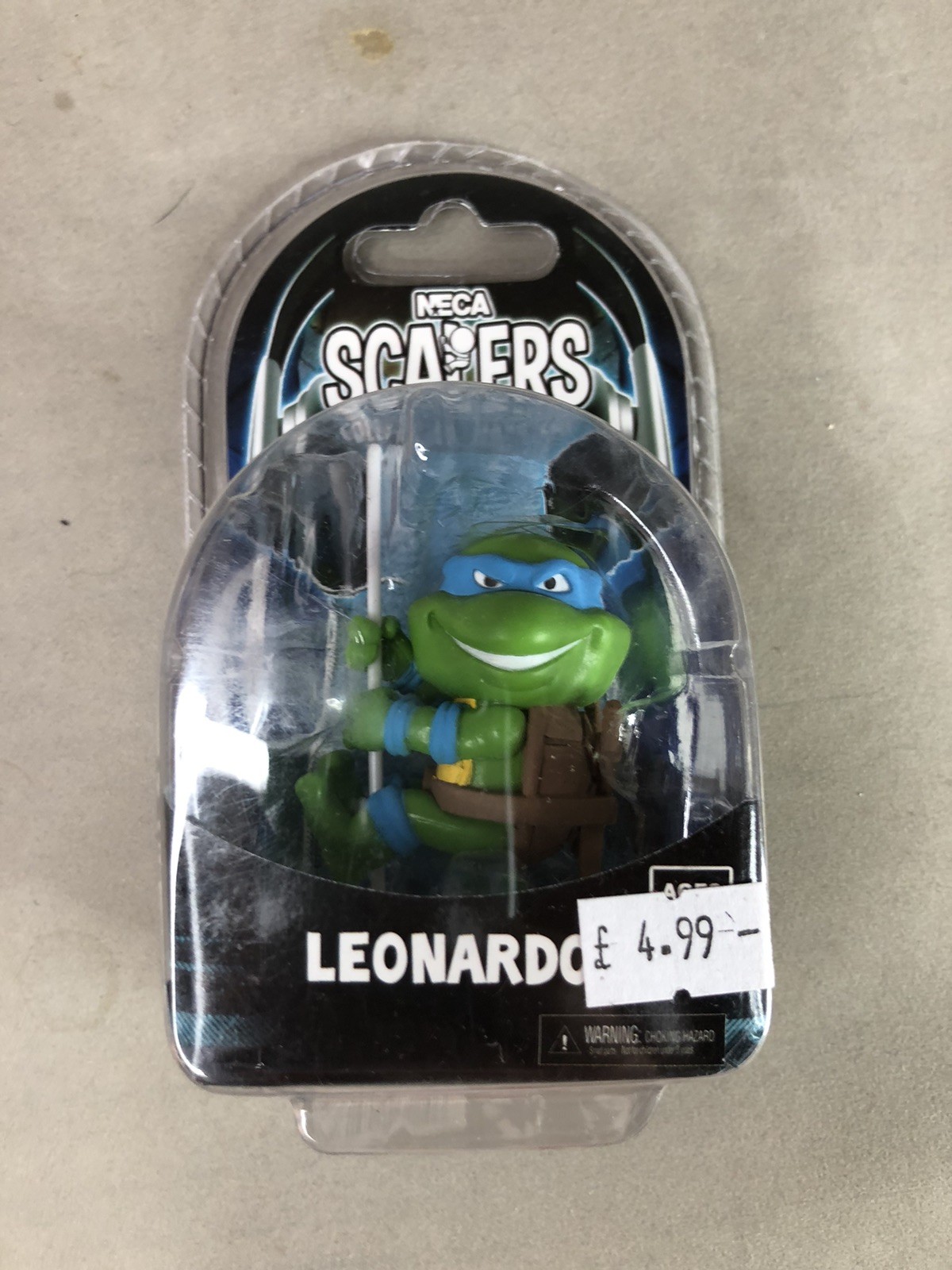 Neca Scalers Teenage Mutant Ninja Turtles Leonardo Figure TMNT New