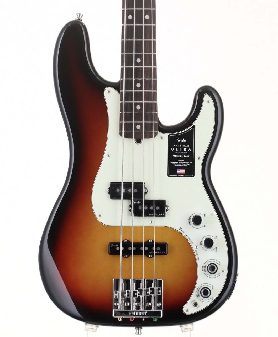 Fender American Ultra Precision Bass 3-COLOR Sunburst 2021 Used Bass Guitar 2021