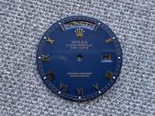 Rolex Day-Date quadrante blu 18038/18238