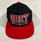 OBEY Worldwide Propaganda Adjustable  Snapback Cap