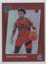 2021-22 Panini Donruss Optic Rated Rookie Choice Prizm David Johnson #193 fm0