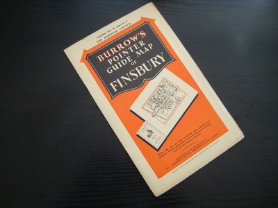 Burrow's Pointer Guide Karte von Finsbury