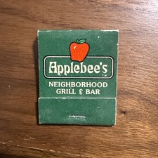 Vintage Matchbook Applebees Neighborhood Gril...