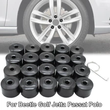 20pcs Wheel Lug Nut Bolt Screw Cap Water Proof Cover For VW Golf Beetle Passat.