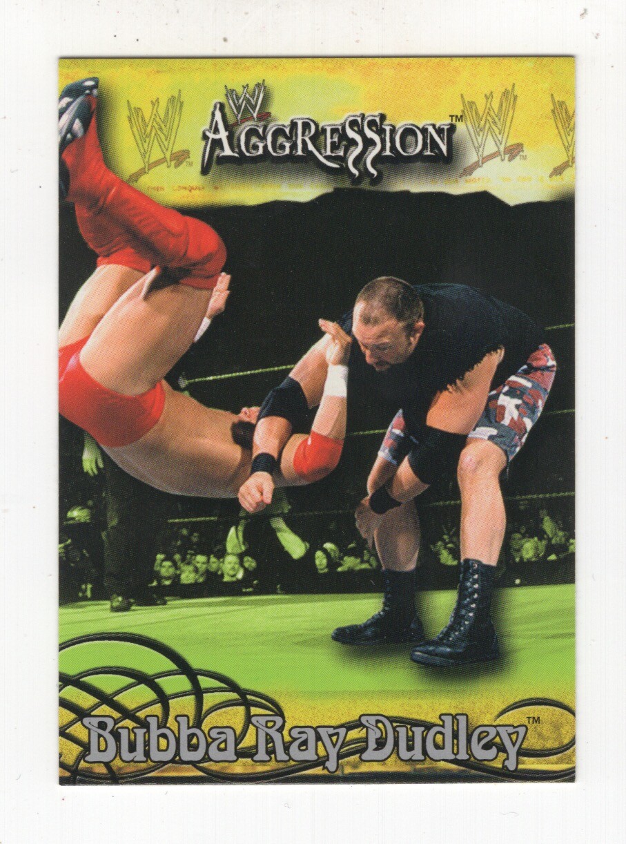 2003 FLEER WWE AGGRESSION WWF WRESTLING BUBBA RAY DUDLEY #5