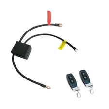 Motorcycle Battery Disconnect Cut Off Isolator Master Switches Remote Control
