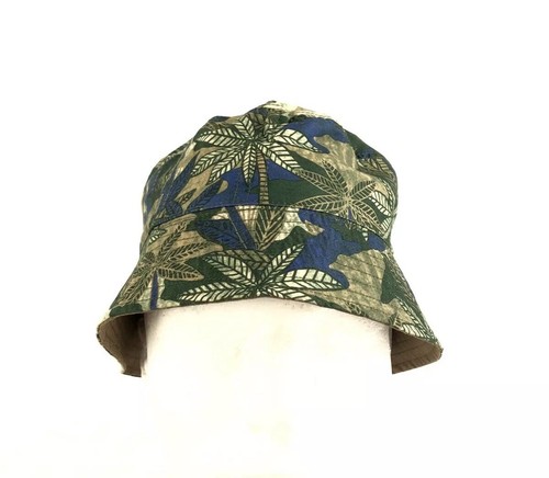 NWT Gymboree Swim Shop Camo/Striped Reversible Bucket Hat Size XS/Small - Picture 4 of 11