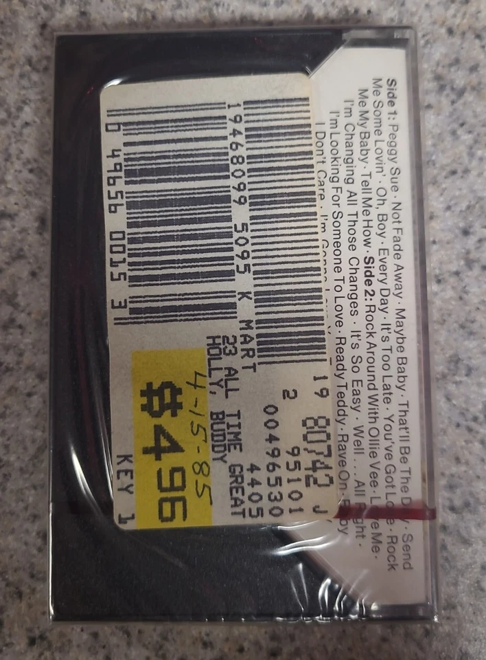 Buddy Holly - 23 All Time Greatest Hits Cassette SEALED  - Image 2 of 3