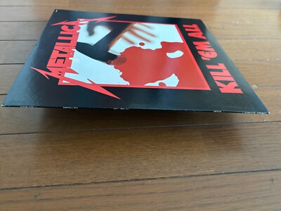 Metallica Kill 'Em All Vinyl LP Record Nexus K25P-438 Japan Used