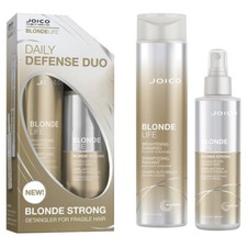 Joico Blonde Life Brightening Shampoo 10.1 fl.oz & Strong Detangler 6.7 fl.oz
