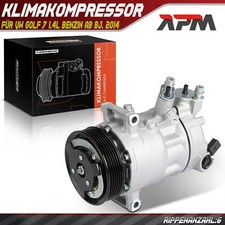 Klimakompressor PXE14 2-Polig für VW Golf 7 5G1 BE1 BE BQ1 1.4L Benzin ab 2014