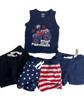 Carter  s Mini Lot of Summer Clothes Size 12 Months