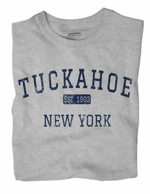 Tuckahoe New York NY T-Shirt Westchester County EST