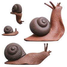 1 X Mignon Petit Escargot Statue Ceramic Figurine Ornement Animal Micro Paysage
