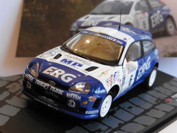 Ford Focus Rs Wrc #6 Rallye San Marino 2001 Ixo Altaya 1/43 Modellauto-image