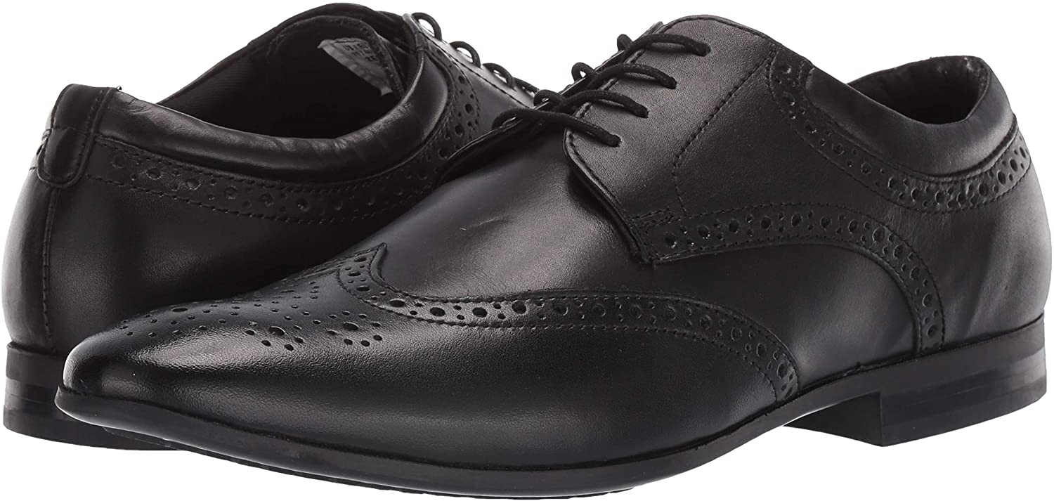 SAOLA Kenneth Cole Reaction 253961 Oxford uomo Zeke stringato nero taglia 9 5 Medium