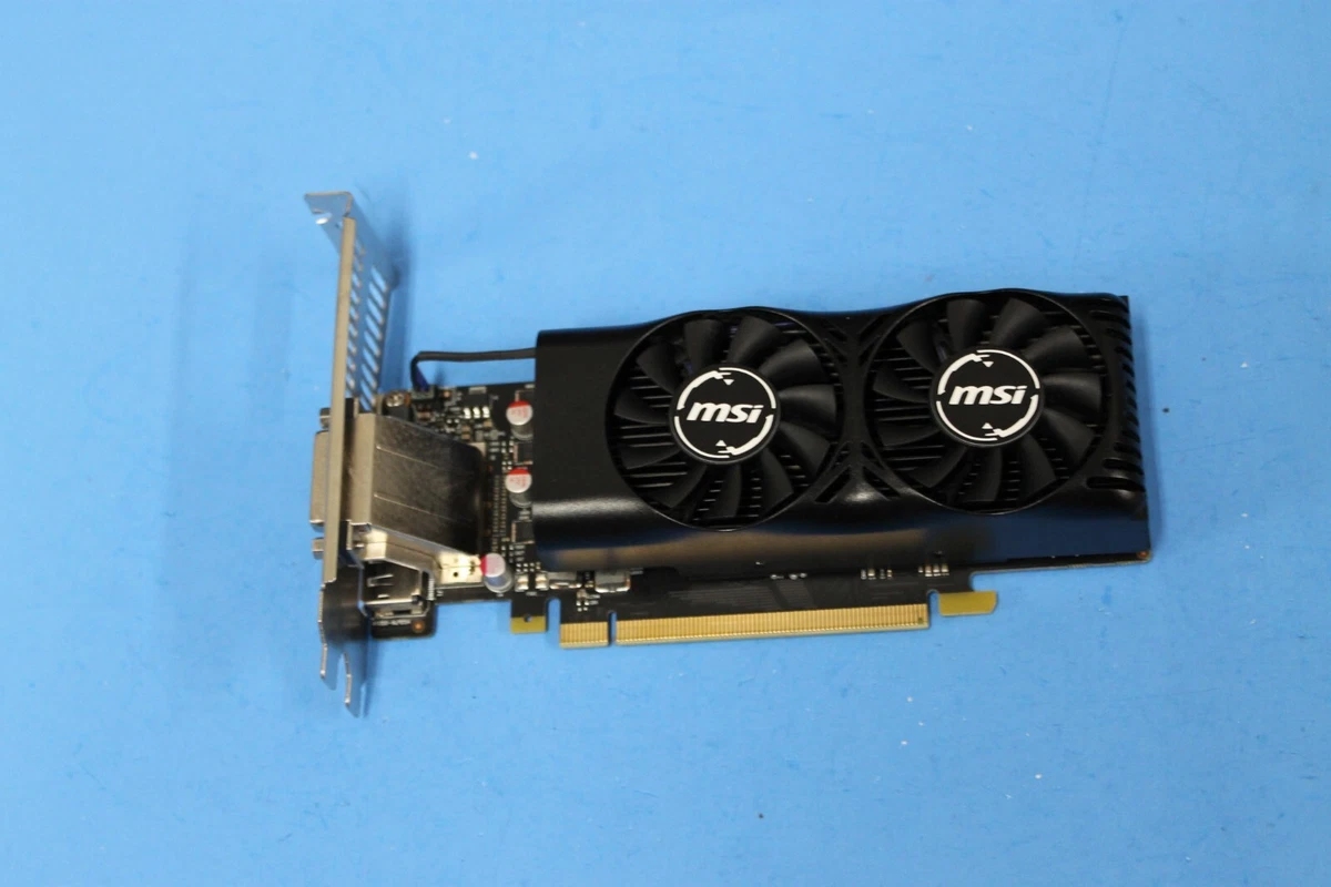 MSi Nvidia Geforce GTX 1050 Ti 4GT LP 4GB GDDR5 Low Profile
