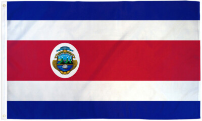 Costa Rica flag new 3X5 ft costa rican 90x150cm better quality usa seller