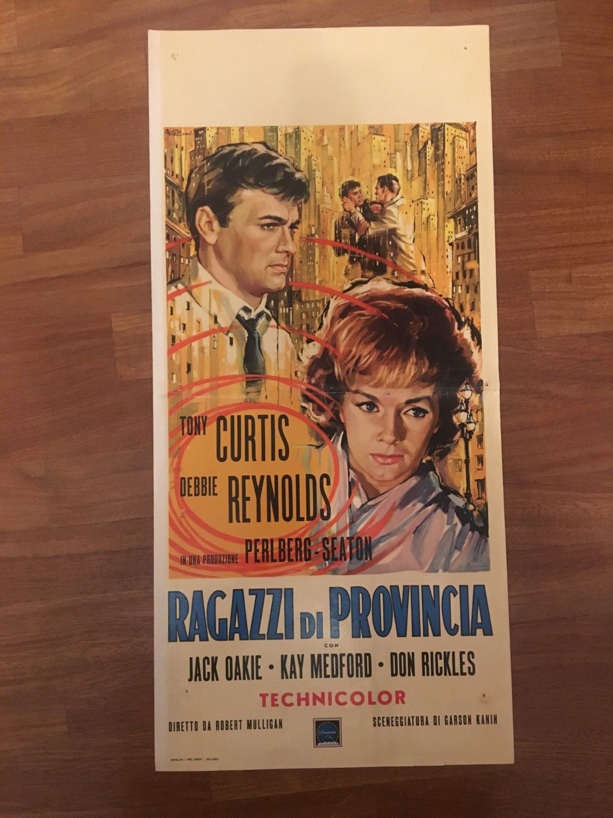 Locandina originale film Ragazzi di provincia (1960) - Regia di Robert Mulligan